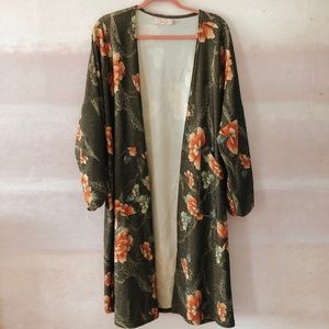 Full length cardigan